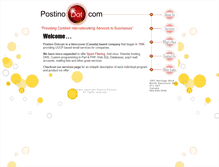 Tablet Screenshot of postino.com